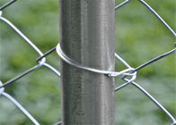 связь штуцеров загородки звена цепи 6 1/2» связывает проволокой алюминиевое сопротивление ржавчины конструкции