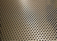 Металл круглого отверстия горячий окунутый гальванизированный декоративный пефорированный обшивает панелями слабую сталь/сталь углерода