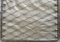 Плетение веревочки архитектуры Ферруле сетки нержавеющей стали черной окиси декоративное