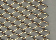 Панели загородки сетки металла Арчитектуал декоративные, нержавеющая сталь сплетенная ячеистая сеть