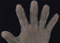 5 перчаток пальцев отрезанных нержавеющей сталью устойчивых, перчатки вырезывания мяса металла