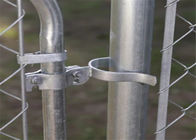 Гальванизированная прогулка загородки звена цепи металла через набор вешалки монтажного оборудования ворот, шарниры и Локабле защелку ворот Чайньлинк