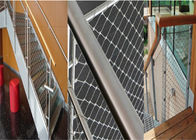 Декоративная сетка веревочки провода нержавеющей стали предохранения от 7x7 моста для лестницы