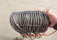 Сумки сетки веревочки провода нержавеющей стали изготовления на заказ 7x7 7x19 200mm