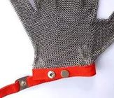 Анти- отрезанные перчатки безопасности нержавеющей стали связывают проволокой сетку металла отрезали устойчивое Breathable
