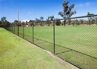 2&quot;» ткань загородки звена цепи PVC сетки диаманта X2 для спорта футбольного поля спортивной площадки