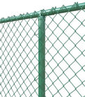 Высокопрочный PVC покрыл загородку звена цепи 9 датчиков для спортивной площадки
