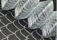 Гальванизированная защита от коррозии загородки звена цепи диаманта провода 2-3mm