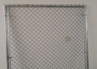 Гальванизированная стальная ткань загородки сетки звена цепи с размером отверстия 60кс60мм