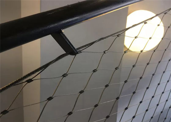 Ловить сетью безопасности балюстрады лестницы 2.0MM Infill внешний/внутренняя декоративная сетка кабеля