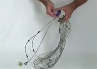 Сетка веревочки провода нержавеющей стали безопасностью 2mm кладет сплетенную руку в мешки - подгонянный