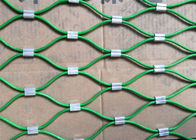 Мягко изогните декоративную ячеистую сеть ограждая, ПВК/сплетенную нейлоном сетку веревочки