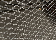Погружение CE горячее гальванизировало сетку бритвы отверстий 75x150mm косоугольника