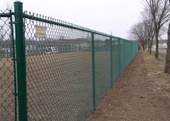 доказательство корозии загородки звена цепи 3.0mm 50*50mm гальванизированное шоссе