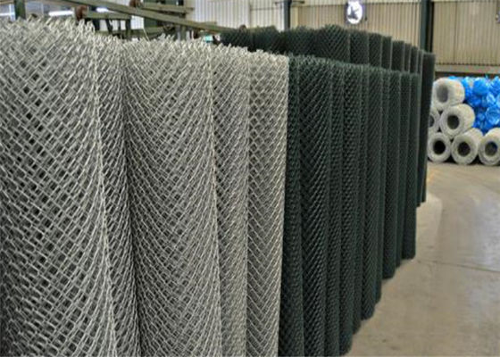 1" - 4" апертура ткани загородки звена цепи и датчик материала 9 провода оцинкованной стали