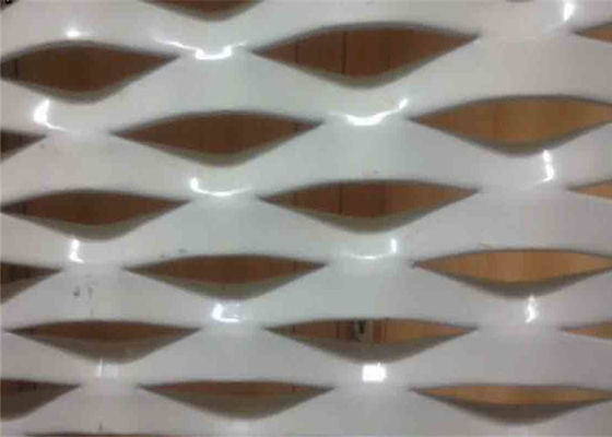 Архитектурноакустическим ячеистая сеть плакирования фасада декоративным расширенная алюминием сплетенная для стены