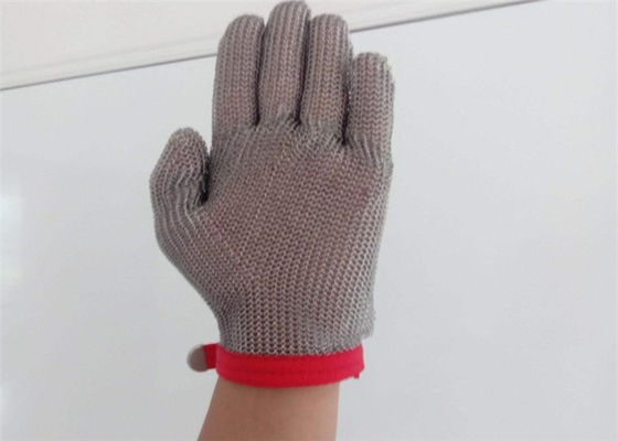 Серебряным сваренные цветом перчатки вырезывания Чайнмайл, перчатка кухни Чайнмайл безопасности